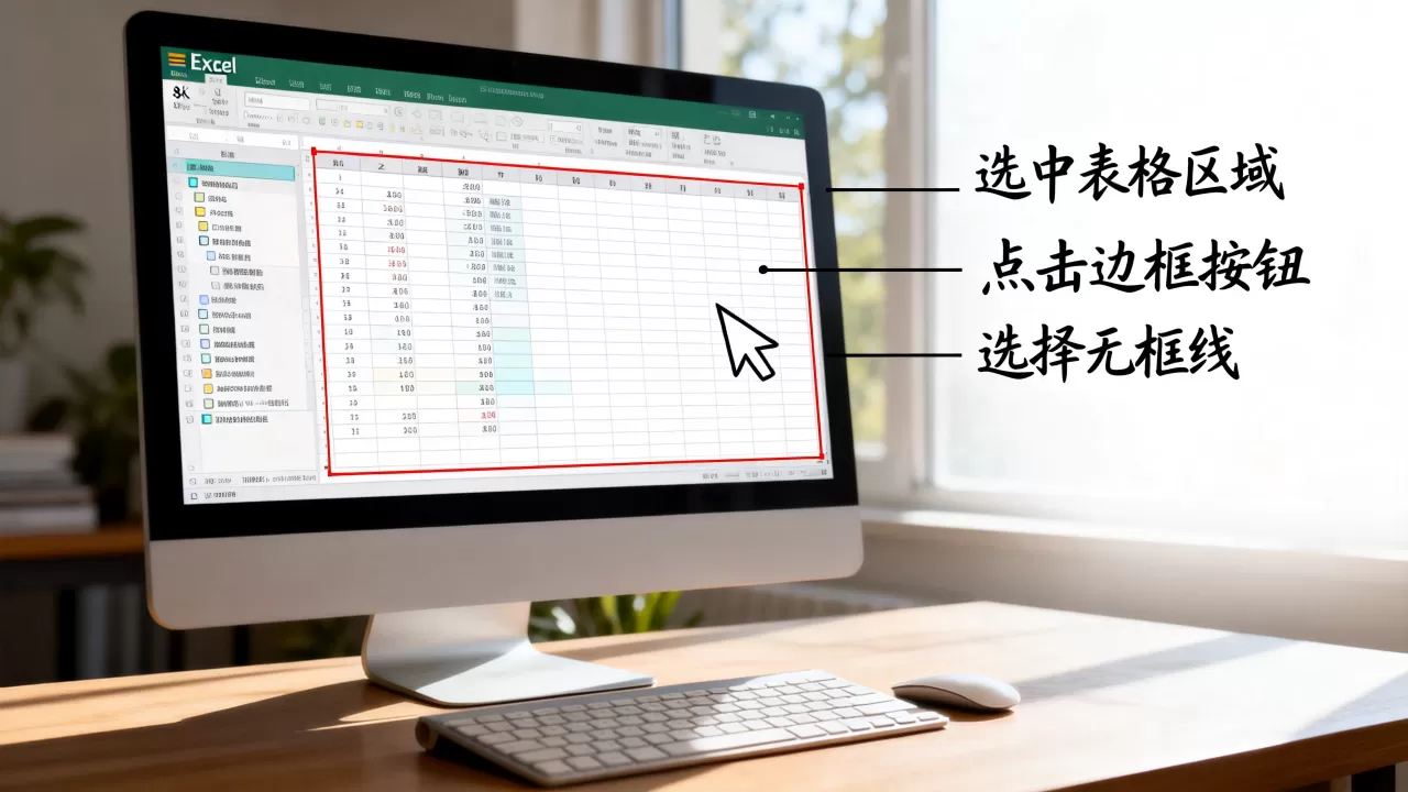 excel默认边框怎么去掉,有哪些方法? excel默认边框怎么去掉,有哪些方法?