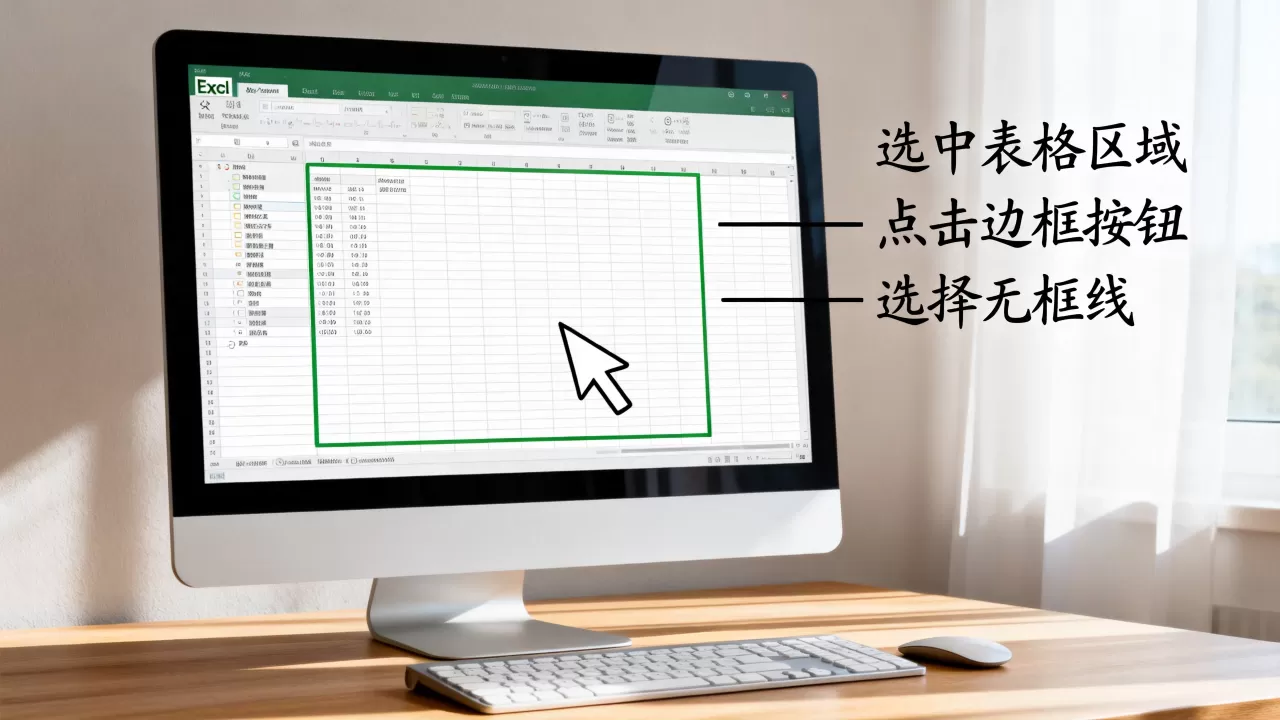 excel默认边框怎么去掉,有哪些方法? excel默认边框怎么去掉,有哪些方法?