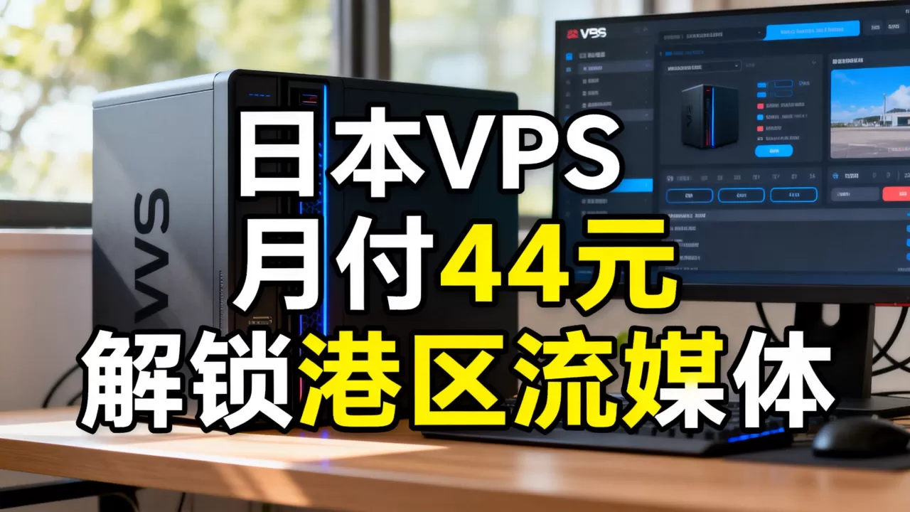 日本VPS月付44元解锁港区流媒体靠谱吗,值得买吗 日本VPS月付44元解锁港区流媒体靠谱吗,值得买吗