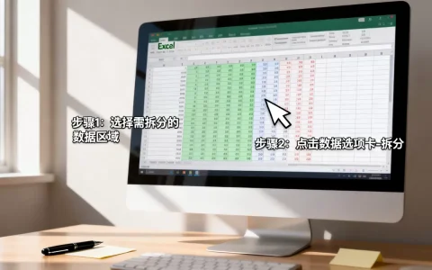 如何拆分Excel工作表，有哪些具体步骤？
