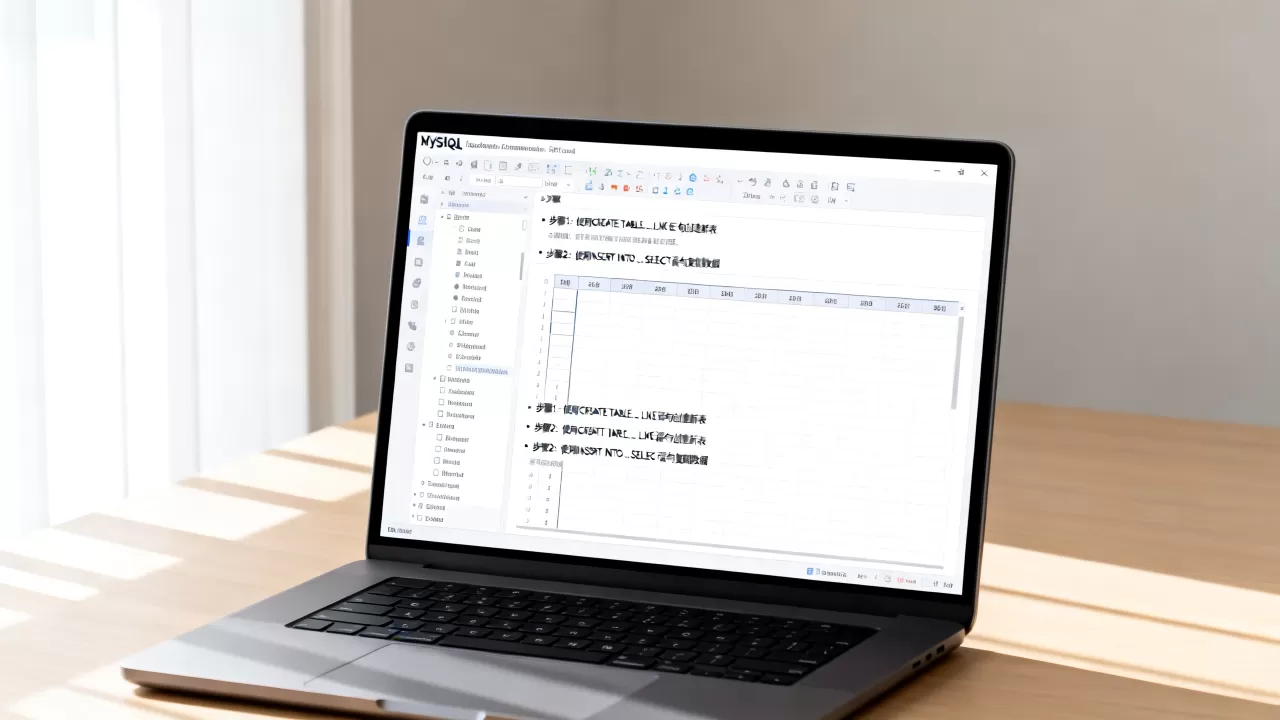 复制一个MySQL数据库表的详细方法是什么?,有哪些步骤 复制一个MySQL数据库表的详细方法是什么?,有哪些步骤