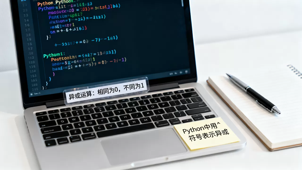 Python中异或(xor)怎么理解,怎么用 Python中异或(xor)怎么理解,怎么用