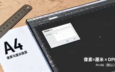 Excel怎么设置像素大小，像素与厘米如何换算？