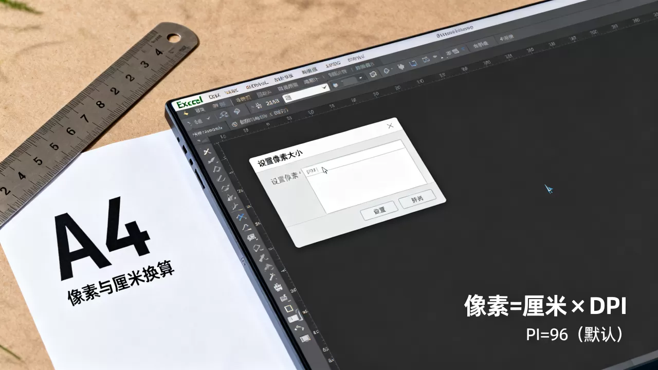 Excel怎么设置像素大小,像素与厘米如何换算? Excel怎么设置像素大小,像素与厘米如何换算?