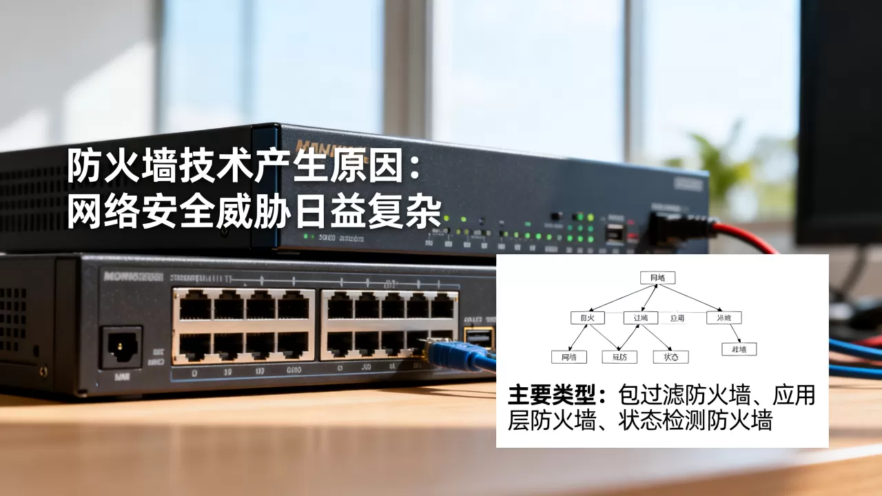 防火墙技术的产生原因是什么？，主要有哪些类型？