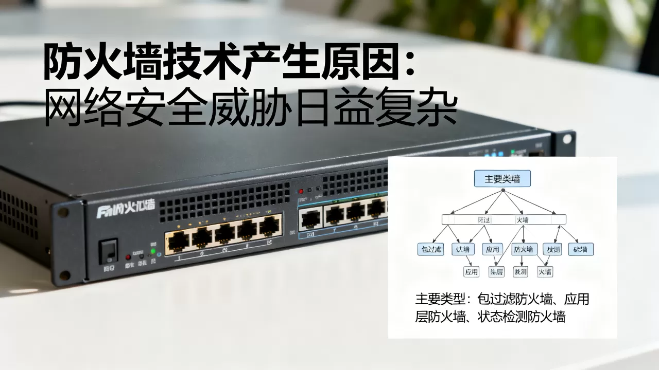 防火墙技术的产生原因是什么？，主要有哪些类型？
