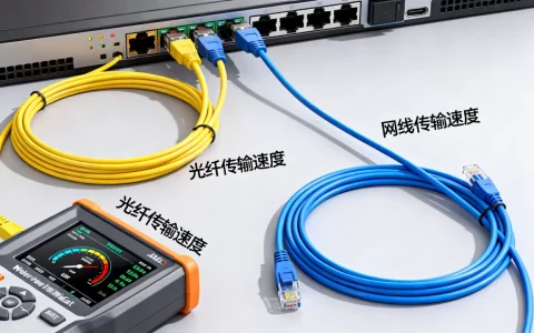 服务器光纤和普通网线哪个好，传输速度差多少？
