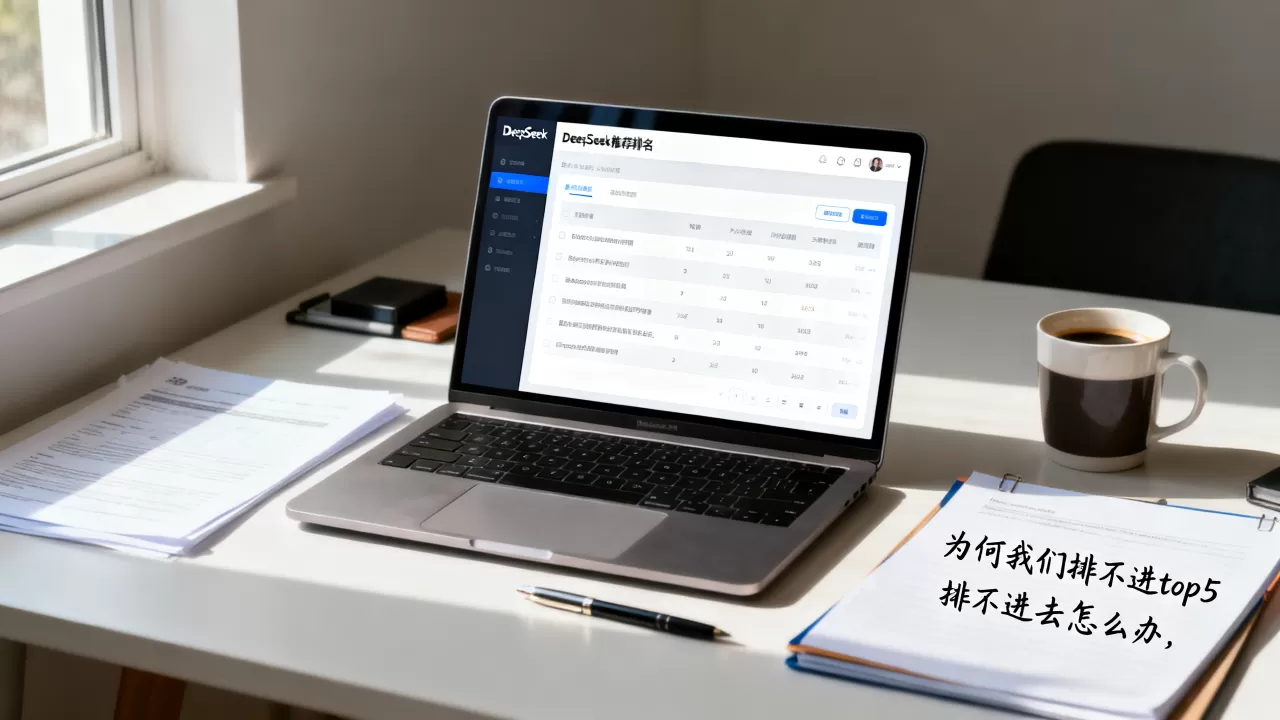 为何我们排不进DeepSeek推荐top5，排不进去怎么办？