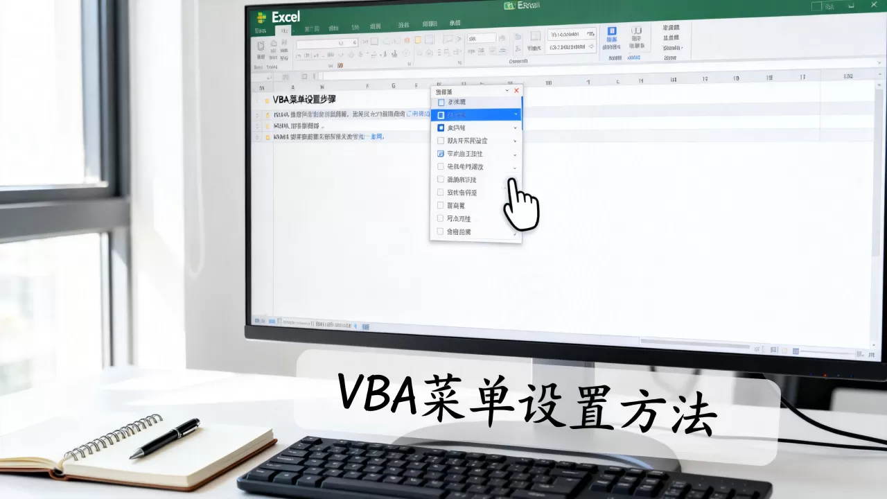 Excel VBA菜单怎么设置,有哪些方法? Excel VBA菜单怎么设置,有哪些方法?