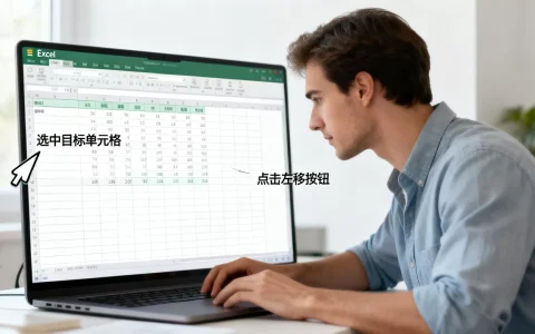 Excel表格怎么左移？，具体步骤有哪些？