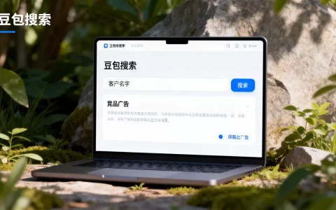 客户在豆包搜名字为何出现竞品广告，怎么屏蔽