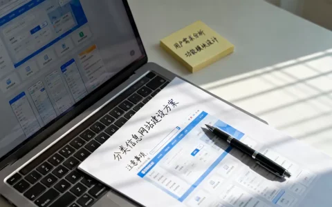 分类信息网站建设方案是什么,有哪些注意事项