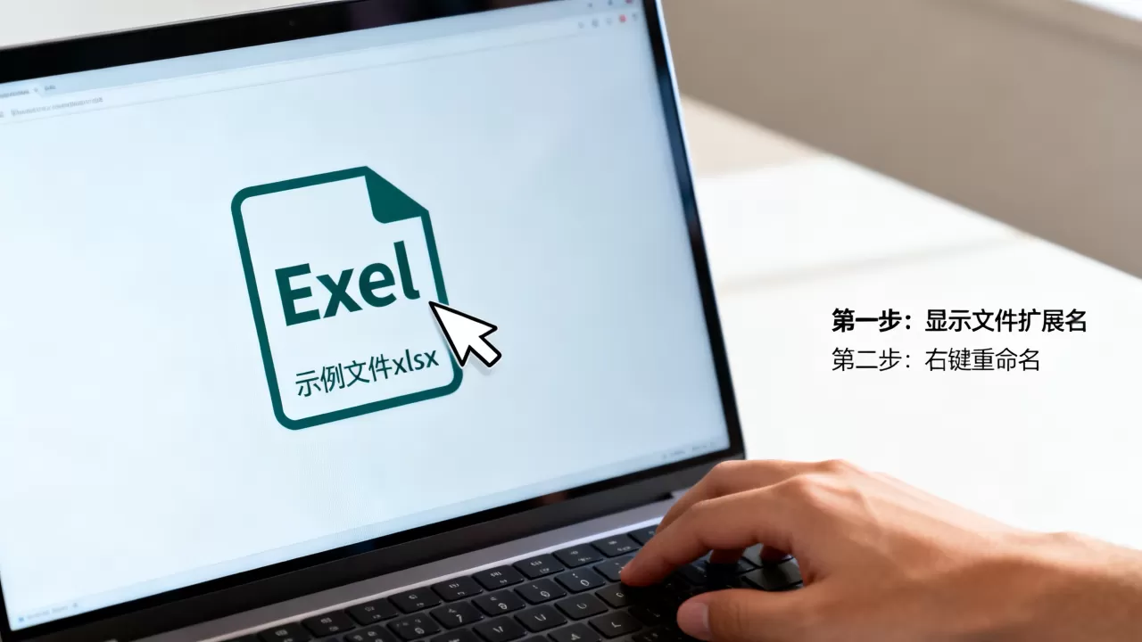 Excel后缀怎么更改，文件扩展名修改方法有哪些
