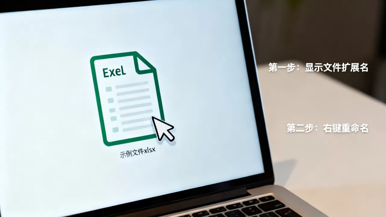 Excel后缀怎么更改，文件扩展名修改方法有哪些