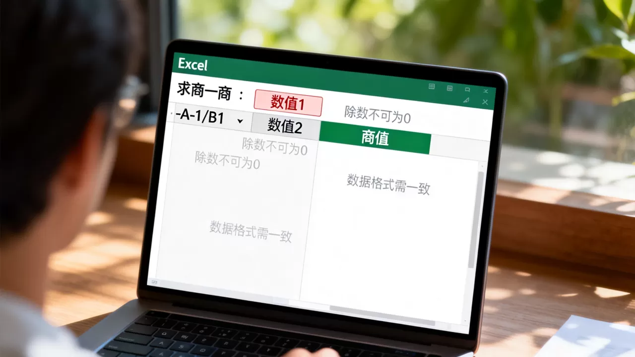 Excel中求商的具体步骤是什么,注意事项有哪些 Excel中求商的具体步骤是什么,注意事项有哪些