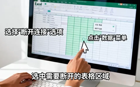 excel断开表的方法有哪些？，怎么断开表