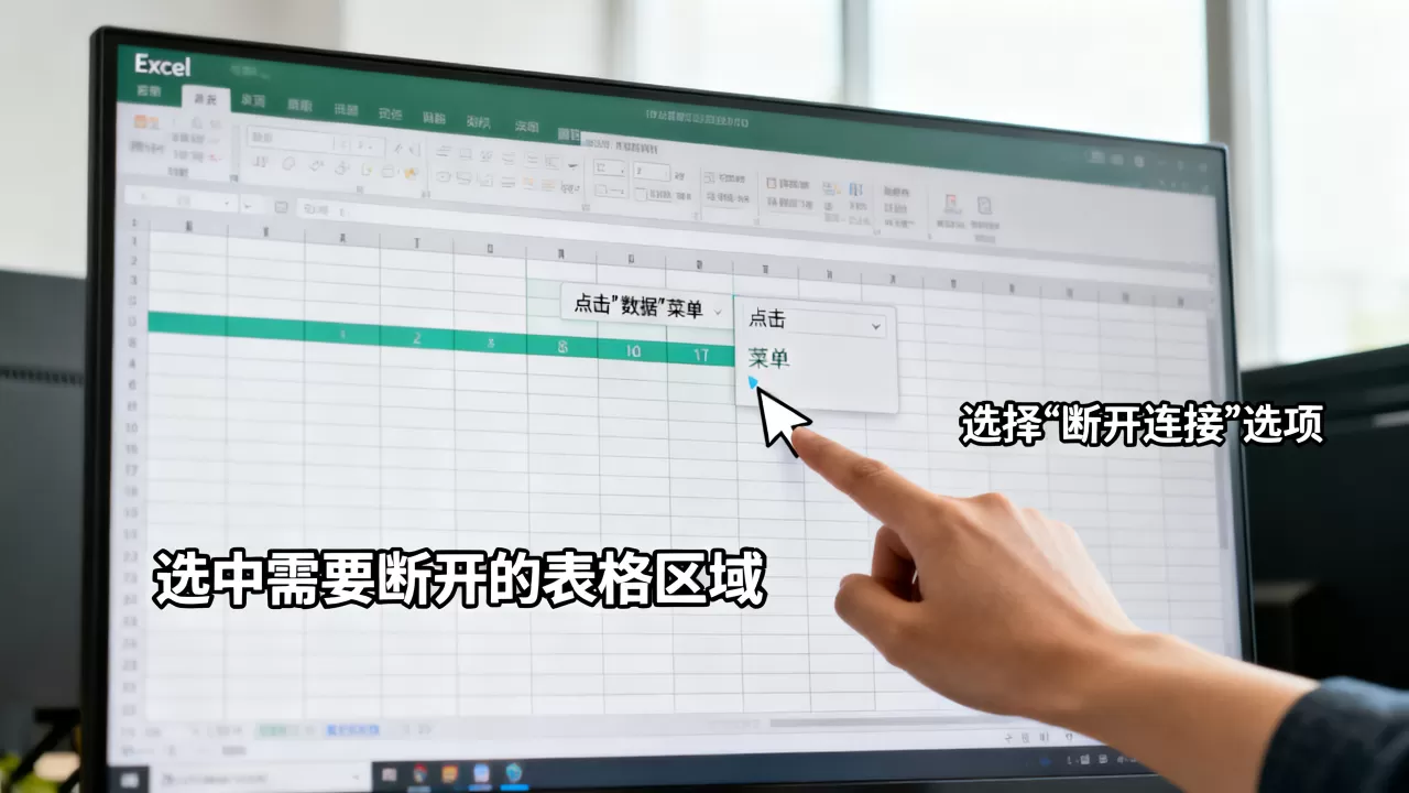 excel断开表的方法有哪些?,怎么断开表 excel断开表的方法有哪些?,怎么断开表