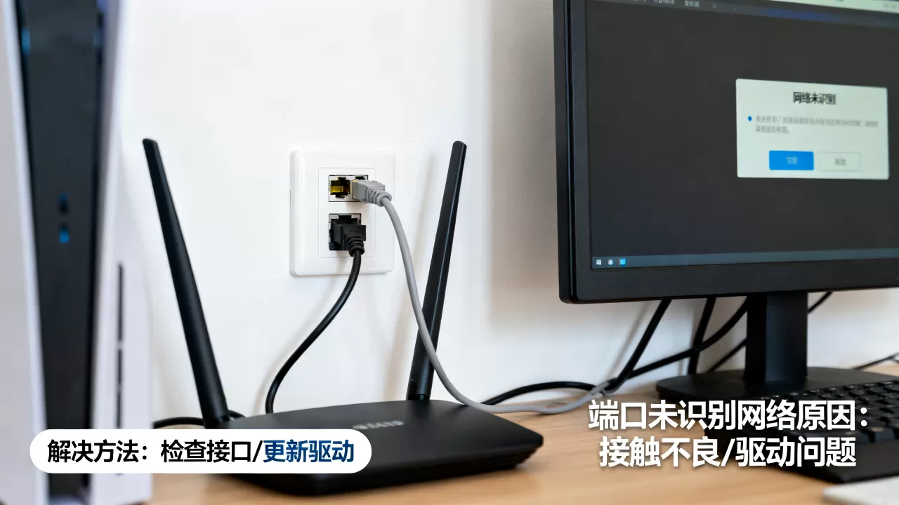 房间端口未识别网络是什么原因?,如何解决? 房间端口未识别网络是什么原因?,如何解决?