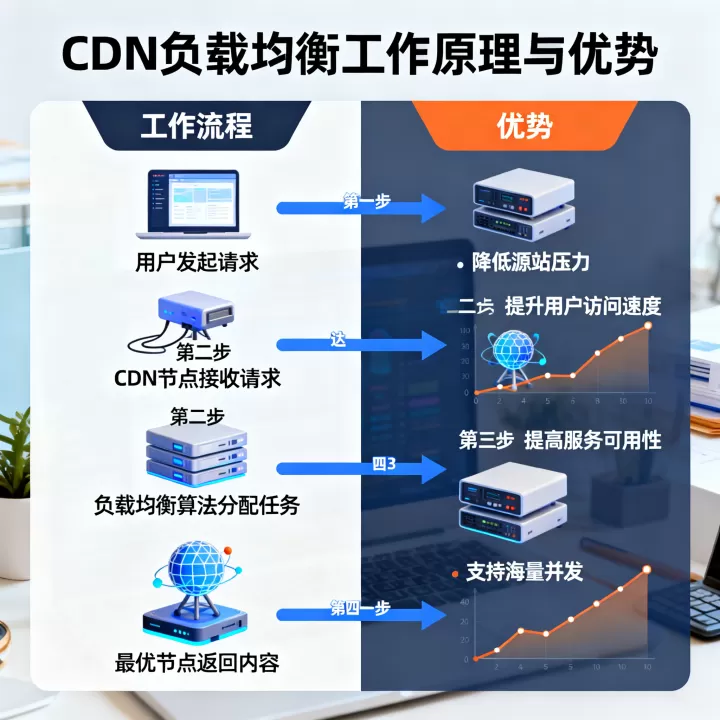 cdn负载均衡是如何工作的?cdn负载均衡的优势 cdn负载均衡是如何工作的?cdn负载均衡的优势
