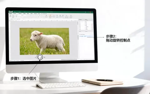 excel旋转图片有什么技巧，怎么操作更简单