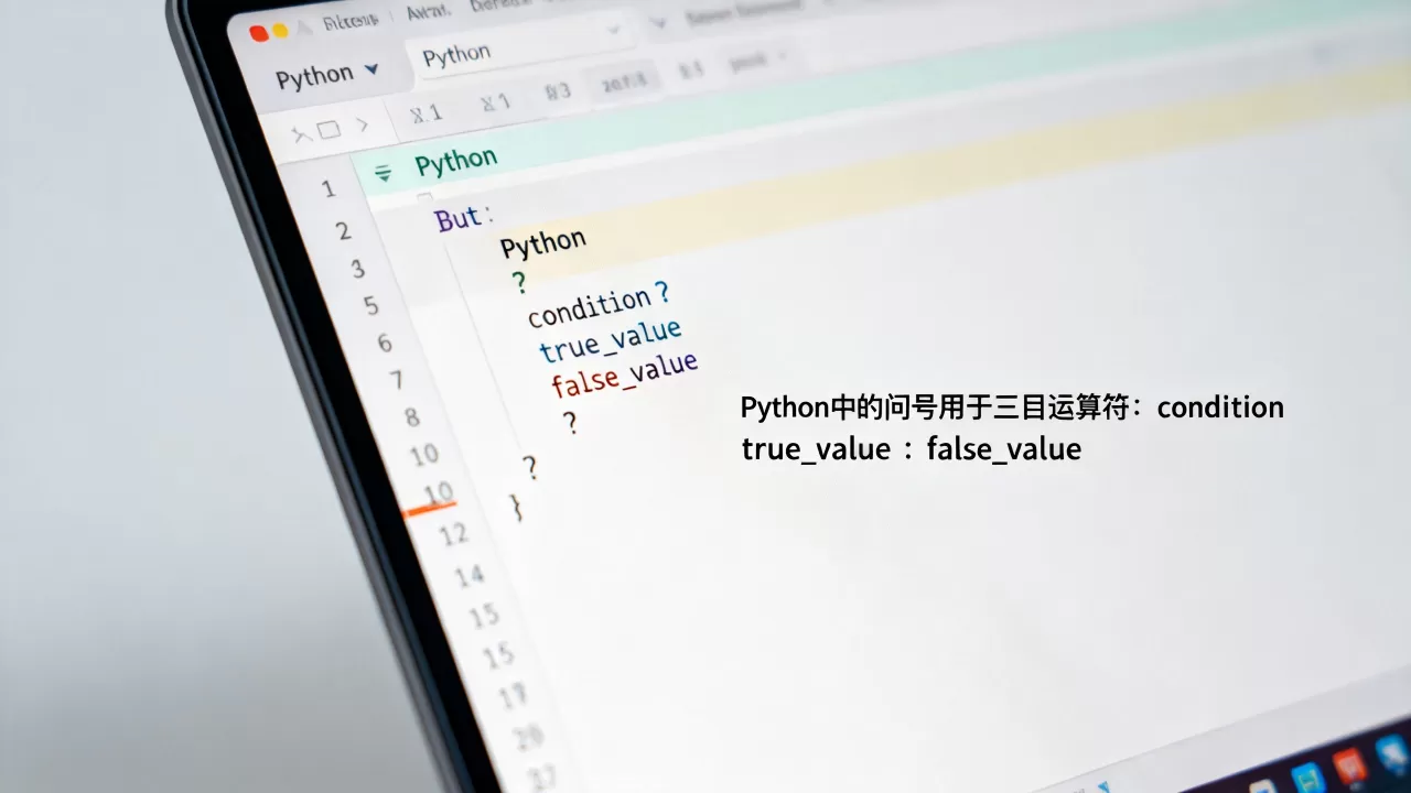 python问号在代码中代表什么,怎么使用 python问号在代码中代表什么,怎么使用