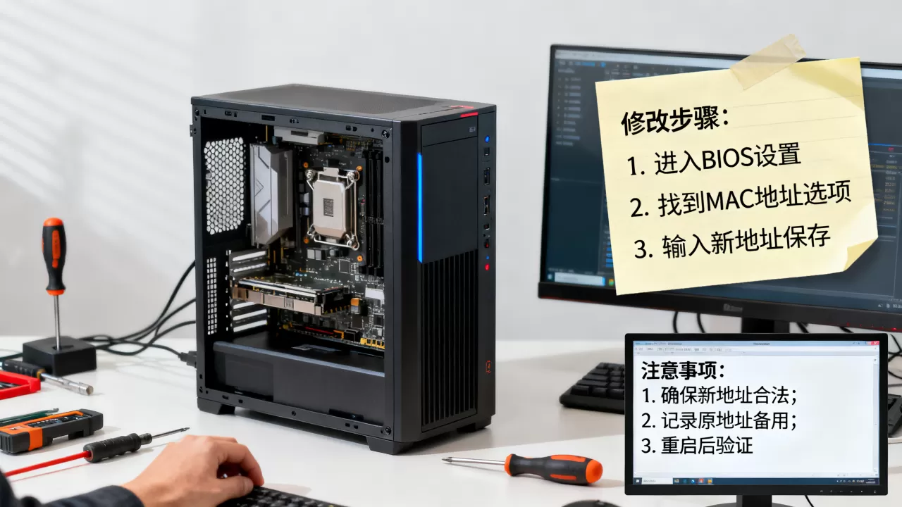 服务器MAC地址怎么修改?,有哪些注意事项? 服务器MAC地址怎么修改?,有哪些注意事项?