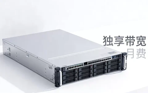 服务器独享带宽多少钱一个月？哪家服务好？