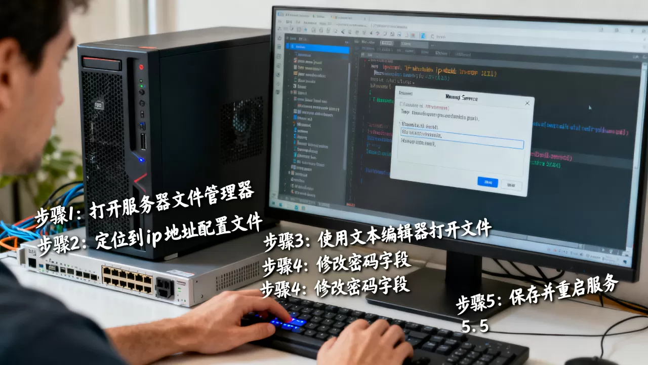 如何修改服务器ip地址文件密码,有哪些步骤? 如何修改服务器ip地址文件密码,有哪些步骤?
