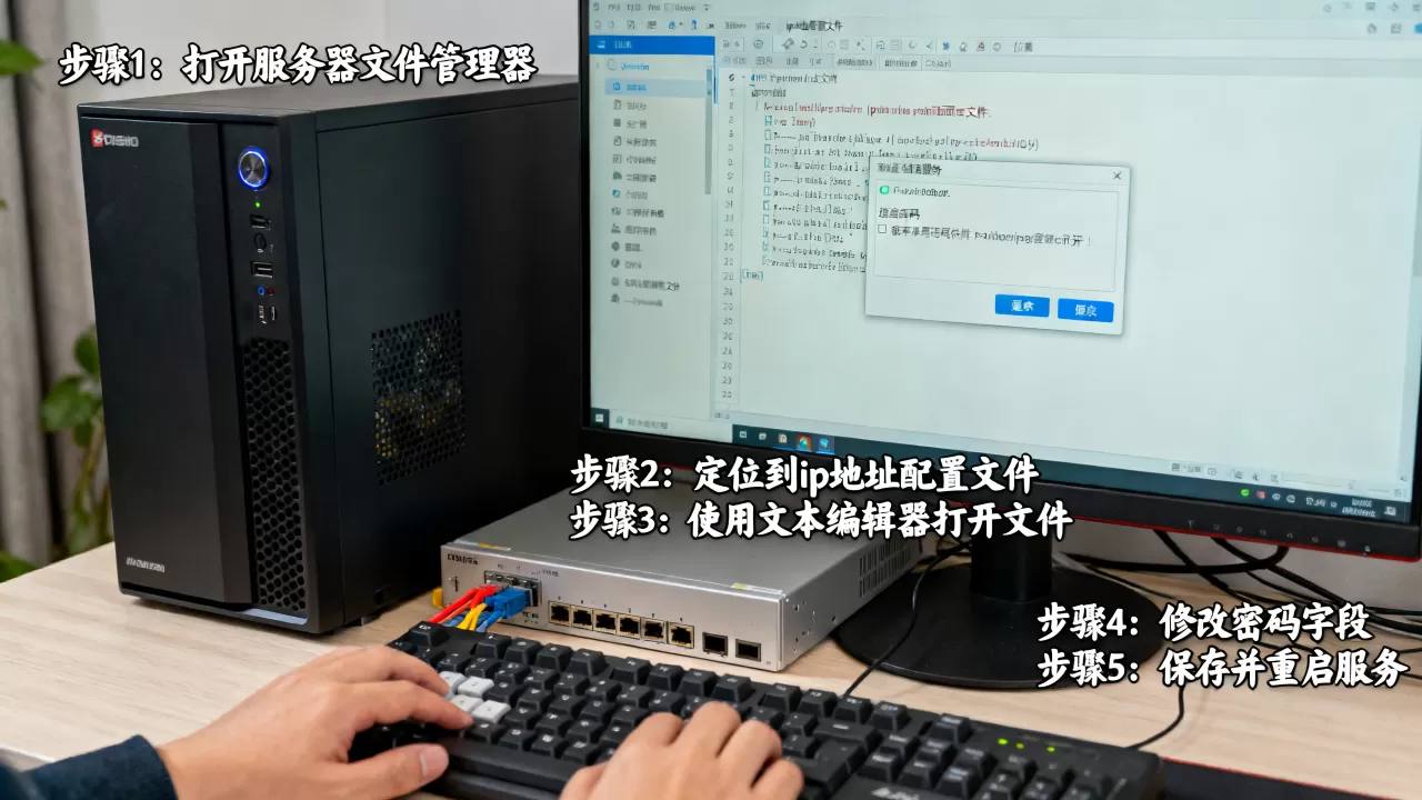 如何修改服务器ip地址文件密码,有哪些步骤? 如何修改服务器ip地址文件密码,有哪些步骤?