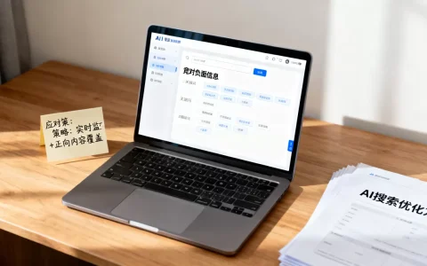 如何应对竞对在AI搜索里刷我们负面信息，有什么好办法