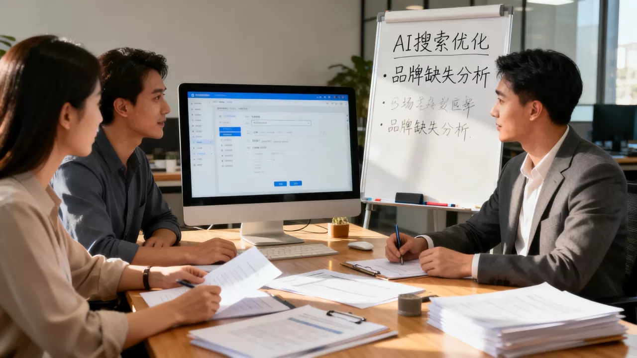 市场部被老板质问AI搜索品牌缺失怎么办?,如何优化AI搜索? 市场部被老板质问AI搜索品牌缺失怎么办?,如何优化AI搜索?