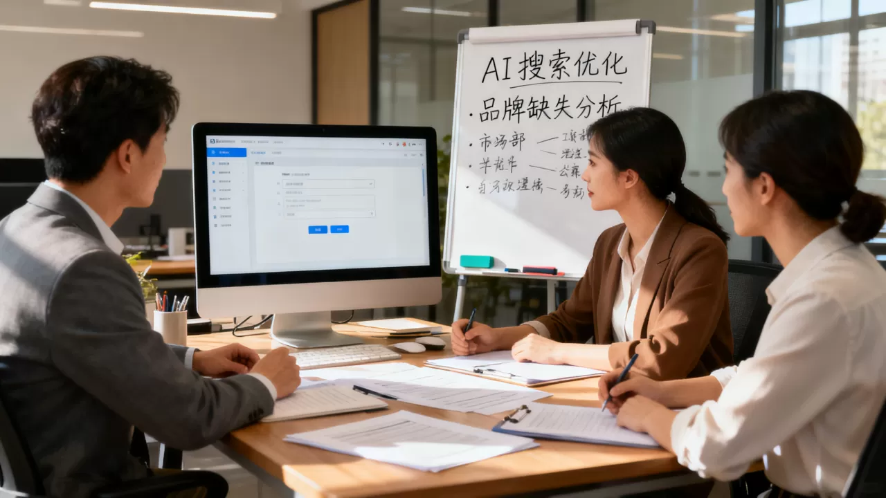 市场部被老板质问AI搜索品牌缺失怎么办?,如何优化AI搜索? 市场部被老板质问AI搜索品牌缺失怎么办?,如何优化AI搜索?