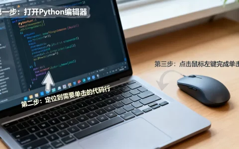 Python单击怎么做，具体步骤是什么？