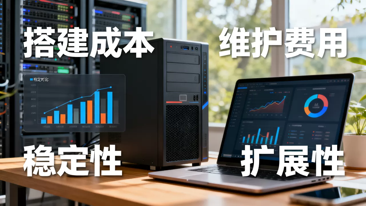 服务器搭建和租用哪个方案更划算？，怎么选更靠谱