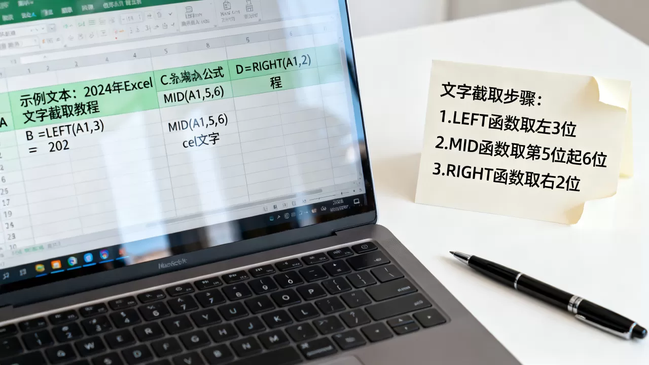 Excel文字截取具体怎么操作,如何截取指定长度的字符? Excel文字截取具体怎么操作,如何截取指定长度的字符?