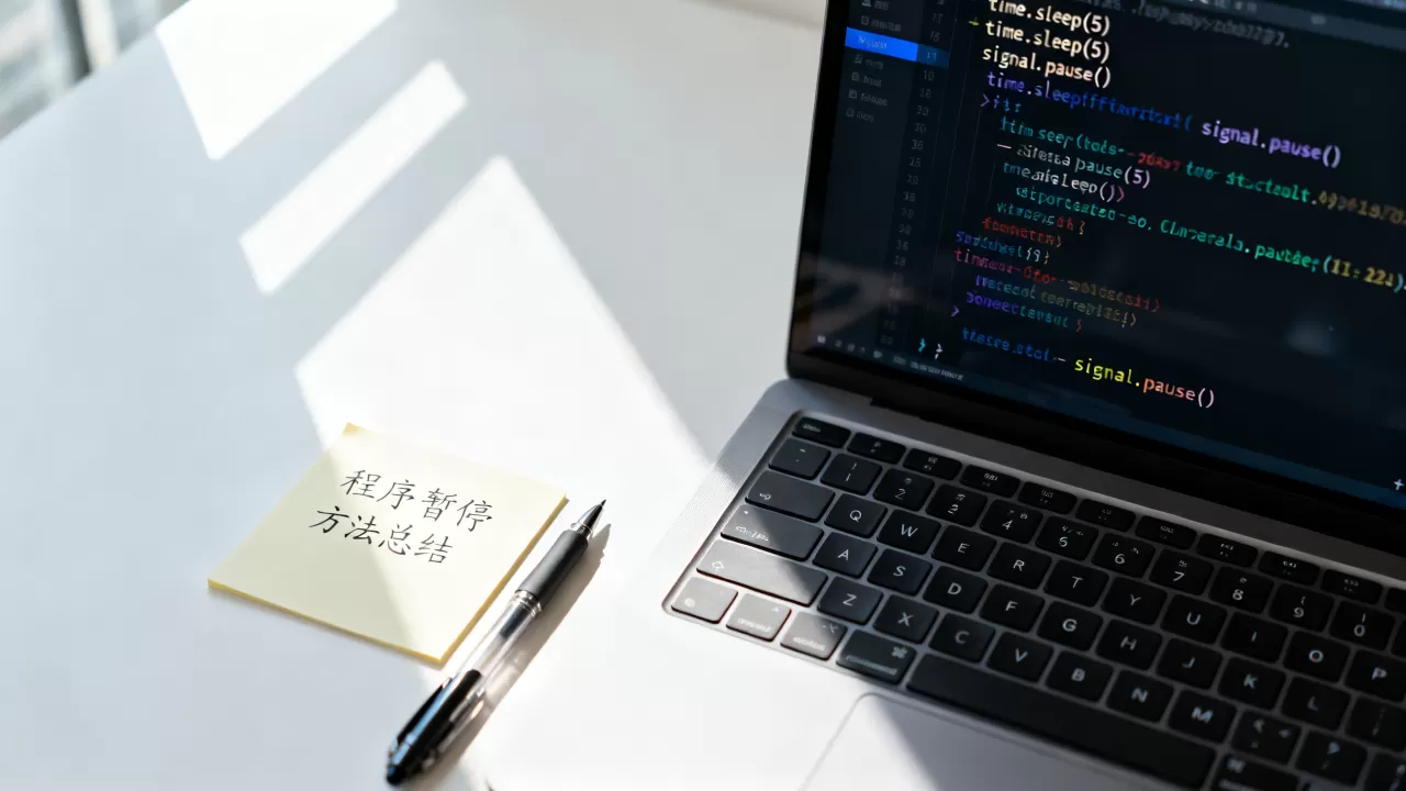Python程序如何暂停休息,有哪些方法? Python程序如何暂停休息,有哪些方法?