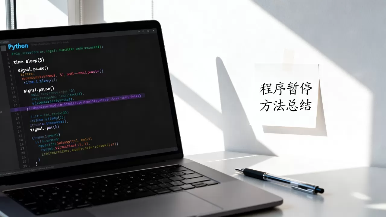 Python程序如何暂停休息,有哪些方法? Python程序如何暂停休息,有哪些方法?