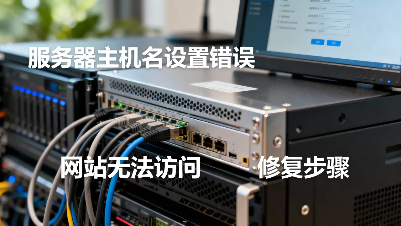 服务器主机名设置错误会导致网站无法访问吗，如何修复？