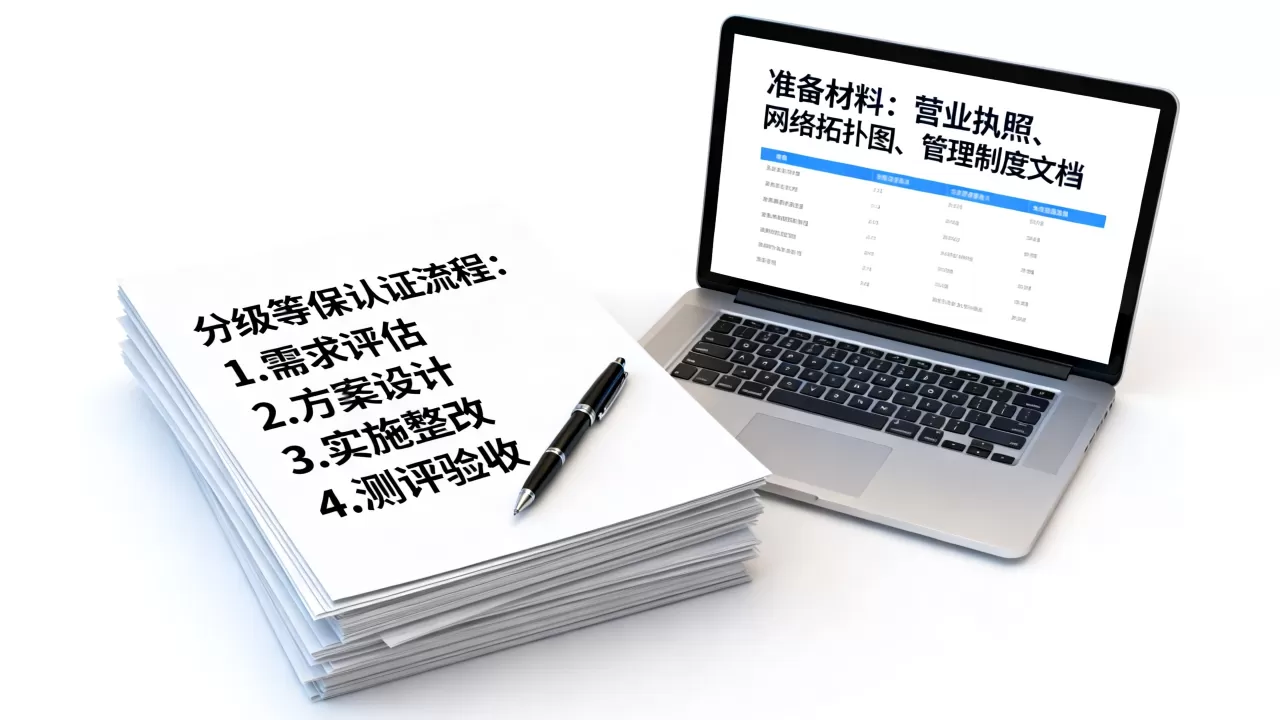 分级等保认证的流程有哪些？，需要准备什么材料