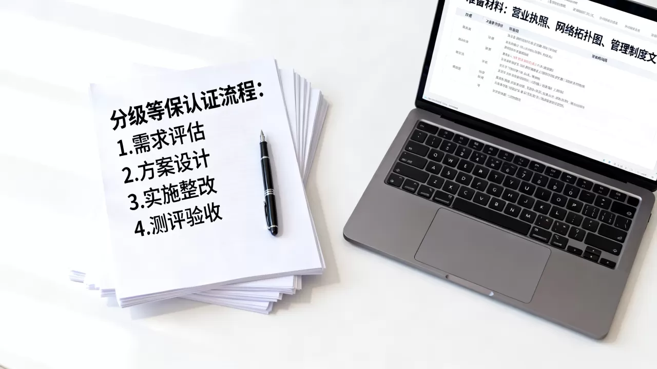 分级等保认证的流程有哪些？，需要准备什么材料
