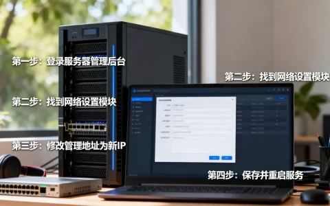 如何修改服务器管理地址？，具体修改步骤有哪些？