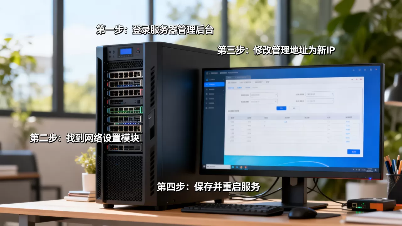 如何修改服务器管理地址?,具体修改步骤有哪些? 如何修改服务器管理地址?,具体修改步骤有哪些?