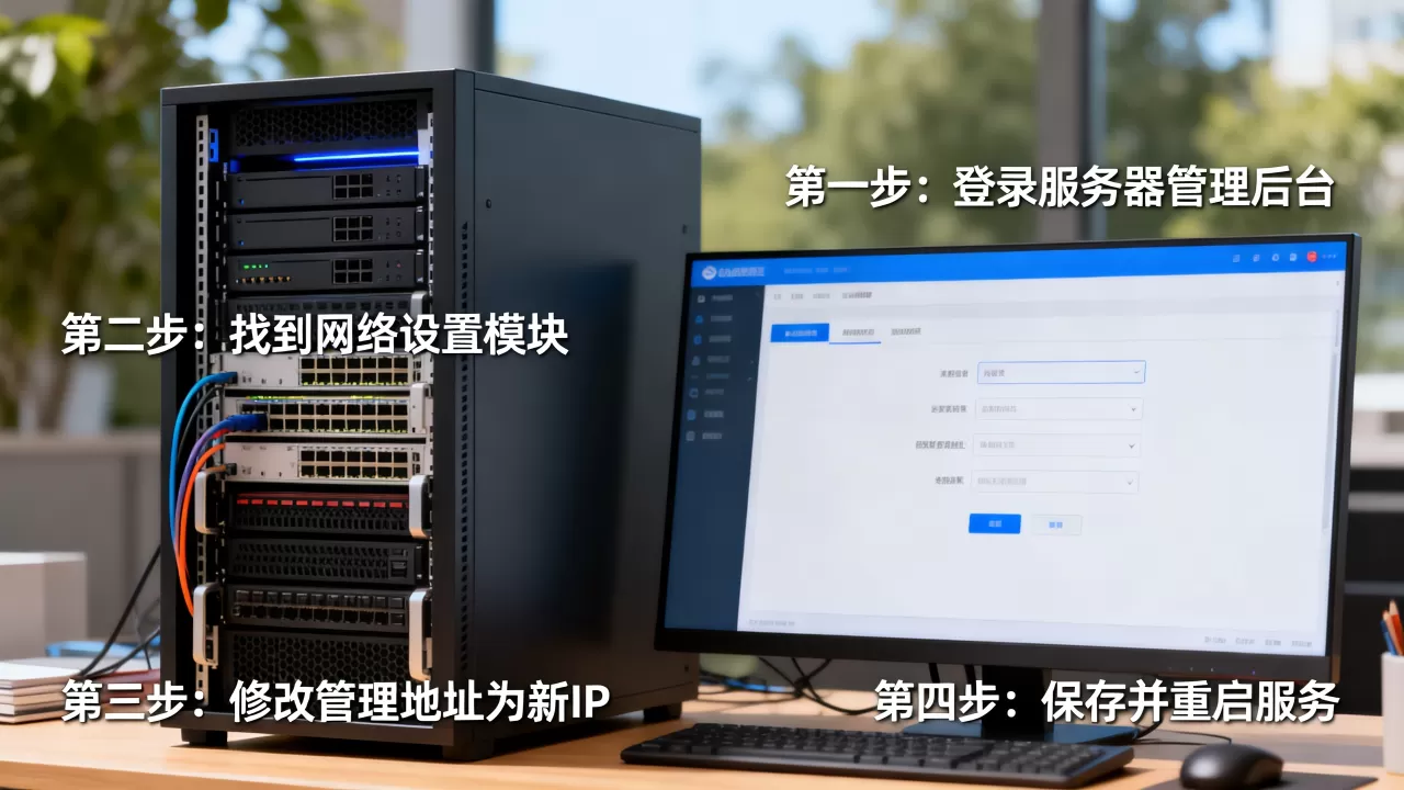 如何修改服务器管理地址?,具体修改步骤有哪些? 如何修改服务器管理地址?,具体修改步骤有哪些?