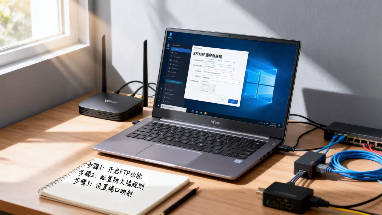 Win10怎么搭建FTP服务器,外网访问不了怎么办? Win10怎么搭建FTP服务器,外网访问不了怎么办?