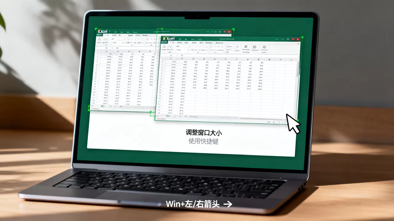 excel窗口并排显示如何调整呢,有什么技巧 excel窗口并排显示如何调整呢,有什么技巧