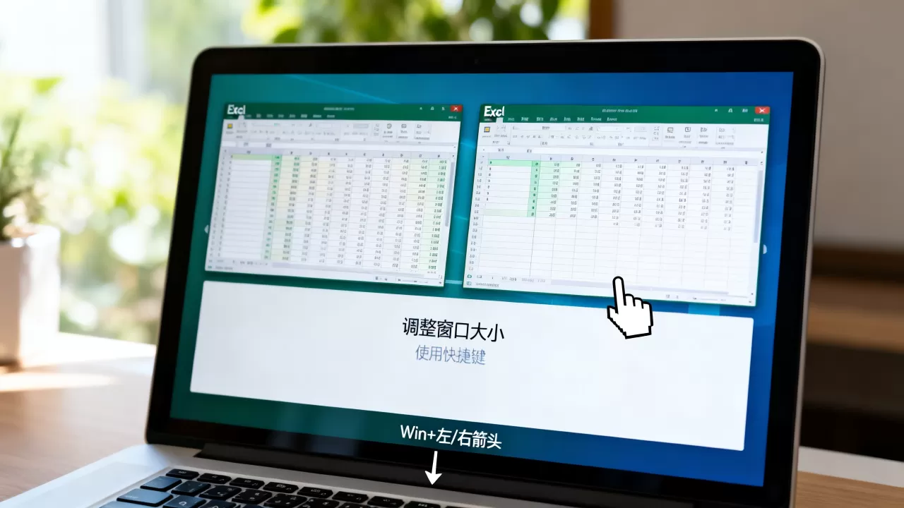 excel窗口并排显示如何调整呢,有什么技巧 excel窗口并排显示如何调整呢,有什么技巧