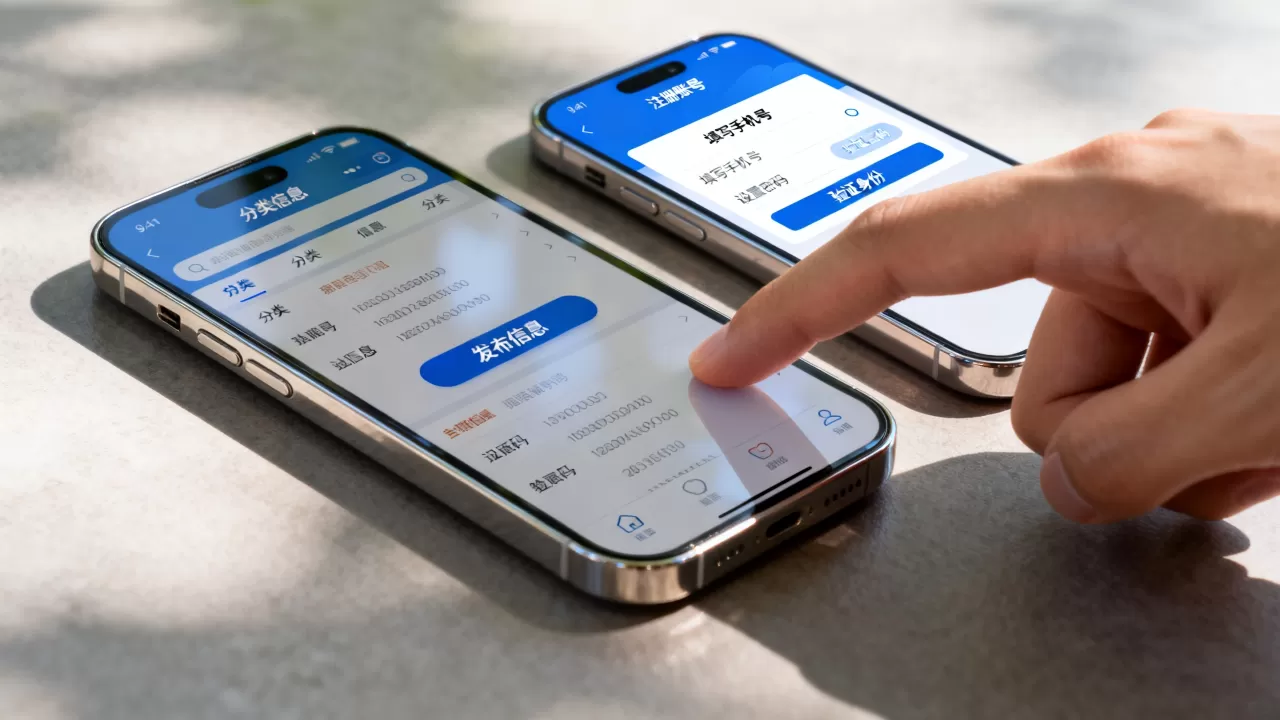 分类信息网站手机版怎么发布信息?,如何注册账号? 分类信息网站手机版怎么发布信息?,如何注册账号?