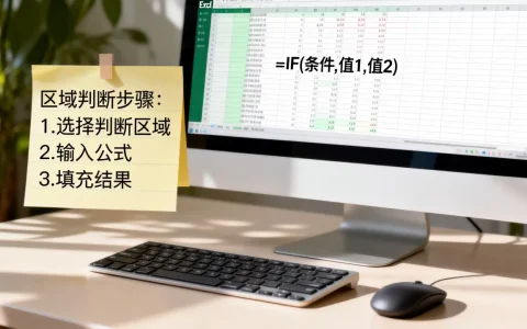 excel区域判断怎么做？，常用公式有哪些？