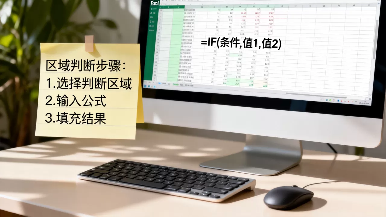 excel区域判断怎么做?,常用公式有哪些? excel区域判断怎么做?,常用公式有哪些?