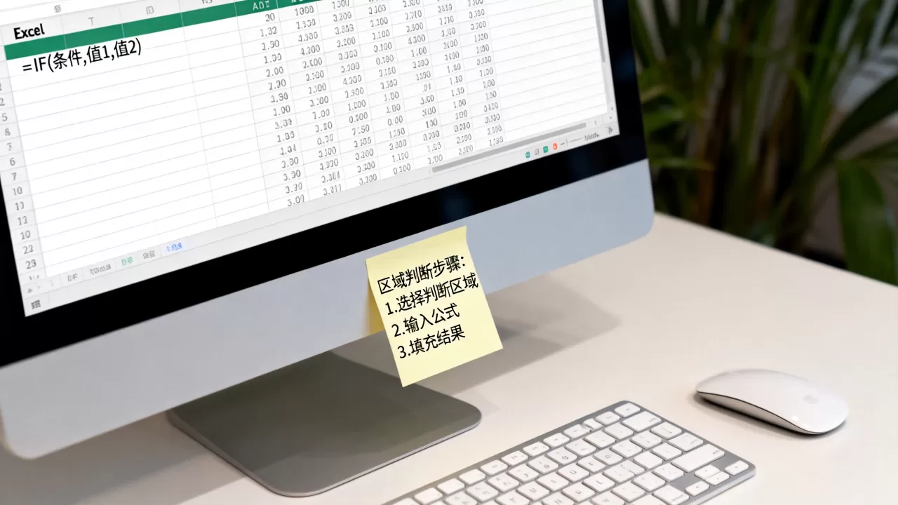 excel区域判断怎么做?,常用公式有哪些? excel区域判断怎么做?,常用公式有哪些?